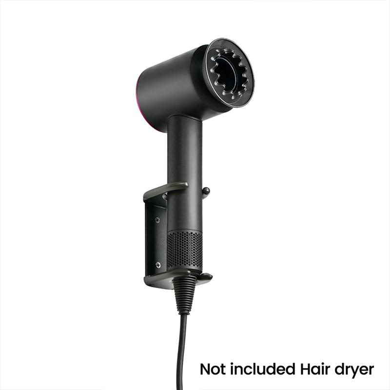 ABMH-Hair Dryers Wall Mount Holder Bracket For Dyson HD08 HD15 HD16 HD18 Hair Clipboard Metal Wall Mount Bracket