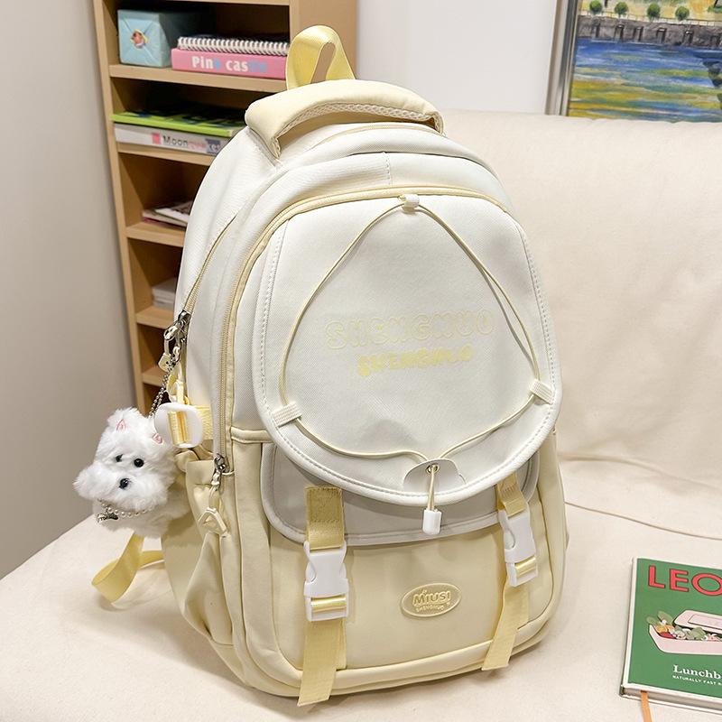 Children's school bag Elementary school girl Junior high school student High school cute girl tutoring bag Backpack fashion backpack