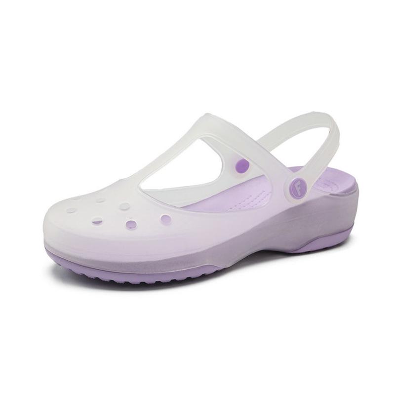 2025 Summer Women's Mary Jane Jelly Sandals: Soft Sole, Non-Slip, Perfect for Beach or Garden