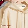 Xuezhongfei Men's Fleece-Lined Heavyweight Hooded Sweatshirt