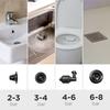 Déboucheur à air comprimé - INNOVAGOODS - 5 en 1 - Manomètre intégré - 7 accessoires - Écologique