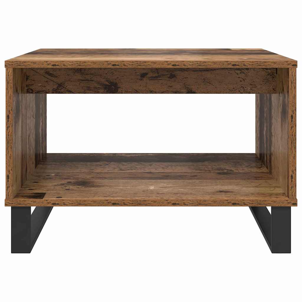 Vintage Wood Coffee Table 60 X 50 X 40 Cm Wood Based Material