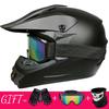 Full Face Mountain Bike Helmet With Goggles Gloves Mask Downhill MTB Trail Riding