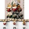 Fabric Lively Gridded Plush Holiday Decoration Ideal For Christmas Tree And Window Displays