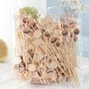 Pack Of 100 User Friendly Bamboos Skewers Camping Utensils For Cocktails Fruit Decorations Wedding Parties Supplies