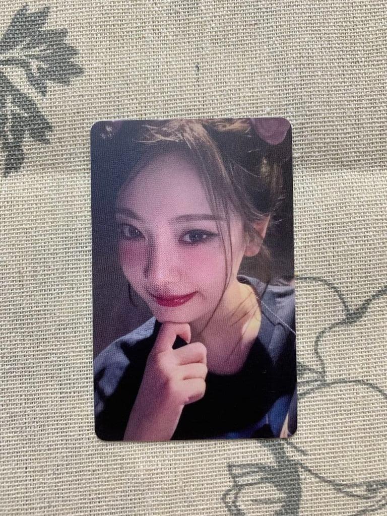 [USED] aespa Runtrail Fan Meeting 6000 yen purchase bonus trading card Ninnin