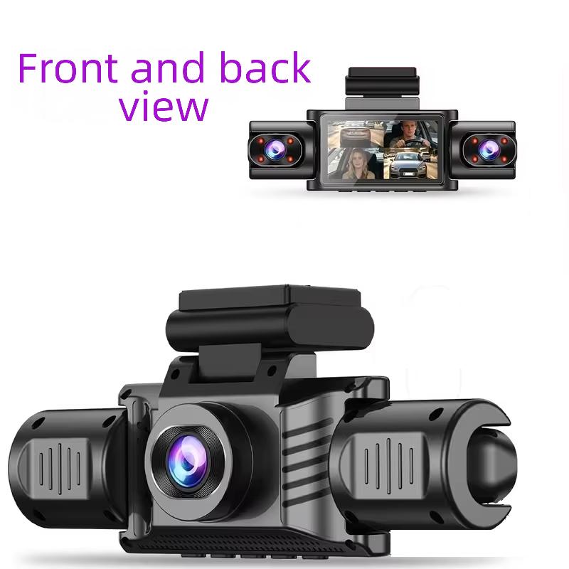 4 Channel WiFi 360° Panoramic Dash Cam, 1080P IR Night Vision 170° Wide Angle, G-Sensor 24H Parking Monitor