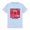 MADONNAA CONFESSIONS II PRIDE TEE O-neck Short Sleeve Cotton Female T-shirt Casual Summer Unisex Streetwear Graphic Print Merch