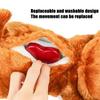 Smart  fleece Pet Love Snuggle Dog Heartbeat Stuffed Toy Comfortable Dogs Toy For Anxiety Relief Doggy Behavioral Training Aid