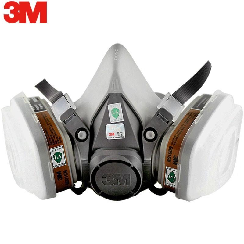 3M 620E Protective Respirator Mask Set Medium
