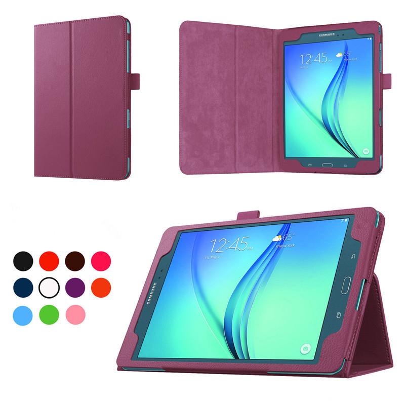 Flip Tablet For Samsung Galaxy Tab A T550 T555 SM-T550 9.7 PU Leather Stand Tablets Funda for Samsung Galaxy Tab a SM T550 Case