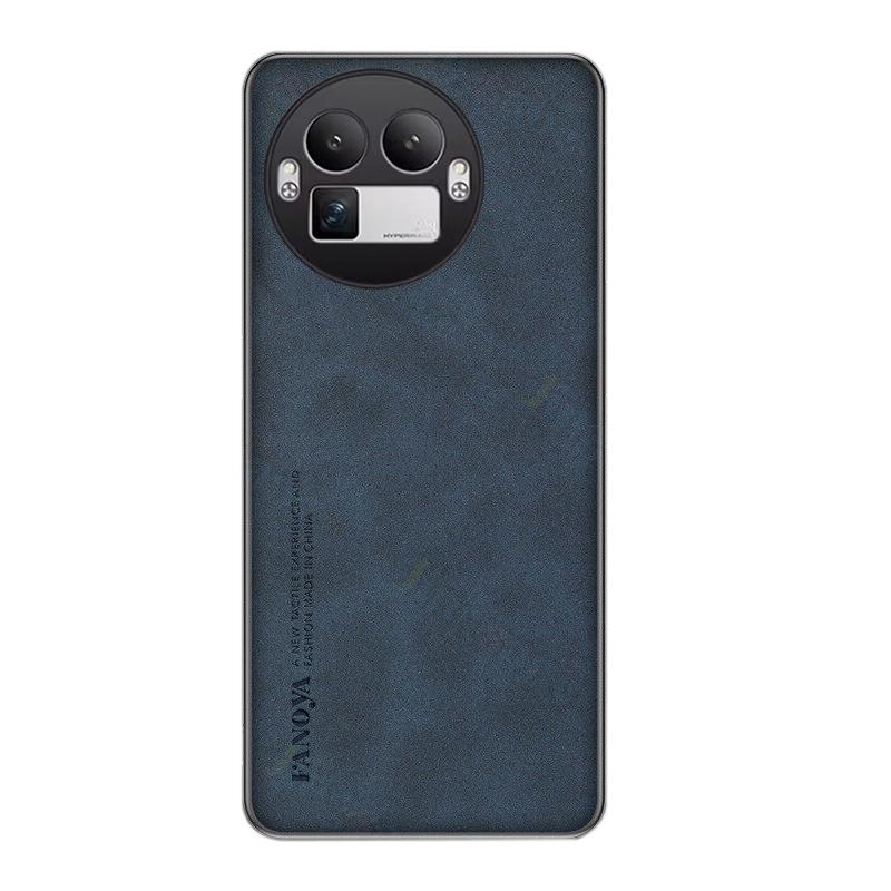 For Realme GT8 Pro Case Frosted Soft Vintage Leather Anti Drop For Realme GT8 Back Cover