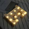 Light Up Letters Led Sign Marquee Letters With Lights Alphabet Number Lamp Lighting Up Words Standing Hanging A - Z Wedding Birthday Party Bar Wall De