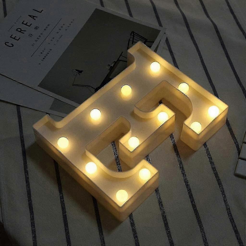 Light Up Letters Led Sign Marquee Letters With Lights Alphabet Number Lamp Lighting Up Words Standing Hanging A - Z Wedding Birthday Party Bar Wall De