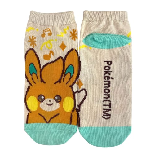 Small Planet Pokemon Women's Pamo Joyful Socks, Yellow