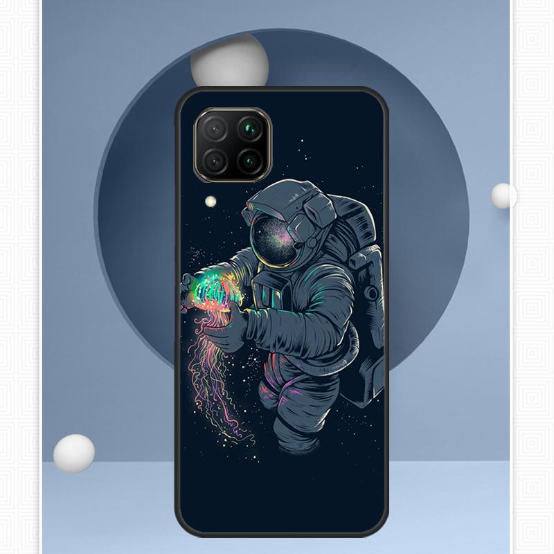 

Космос Астронавт Арт Для Huawei Nova 12s 12i 11i 8i Y91 Y60 Y70 Y72 Y90 Y61 9 10 SE P20 P40 Lite P30 P60 Pro Чехол Huawei Nova 9