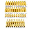 40PCS Carburetor Main Jets Slow Pilot Jet Set For FOR KEIHIN FOR CV CVK Carburetor Main Jet Slow Pilot Jet Kit Include