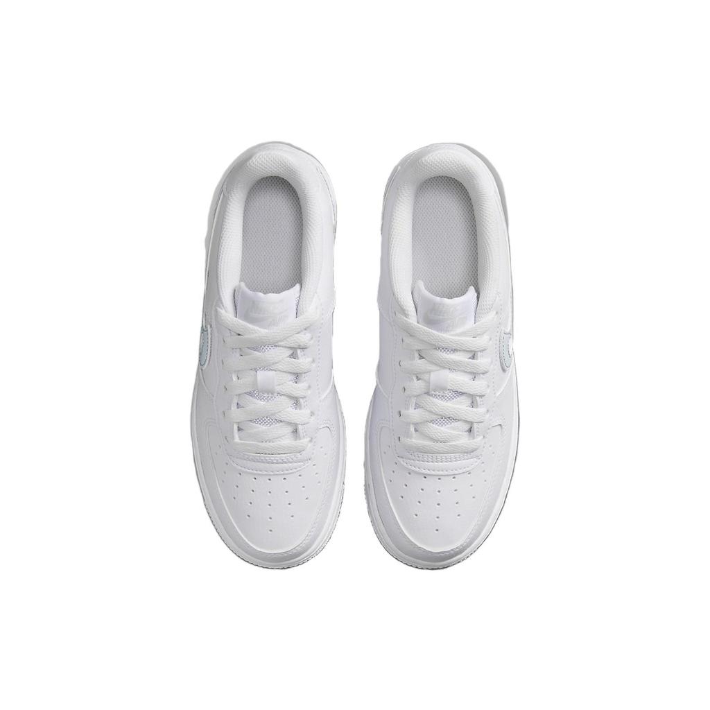 Nike Air Force 1 GS Cut Out Swoosh - White Photon Dust FQ2413-100