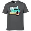 2023 Sommer Neues Herren T-Shirt Grand Theft Auto Gta Spiel Print T-Shirt 100% Baumwolle Rundhals Top Street Kurzärmlig F118