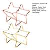 2Pcs Powder Puff Stand Makeup Sponge Holder Star Design Cosmetic Sponge Holder for Ventilated Drying Storage Display Vanity Table Use