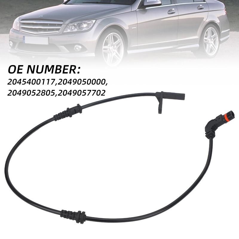 A2045400117 2045400117 Front Wheel Speed ABS Sensor For MERCEDES-BENZ C-Class Saloon W204/T-modell S204 2007-2014 2049050000 1pc