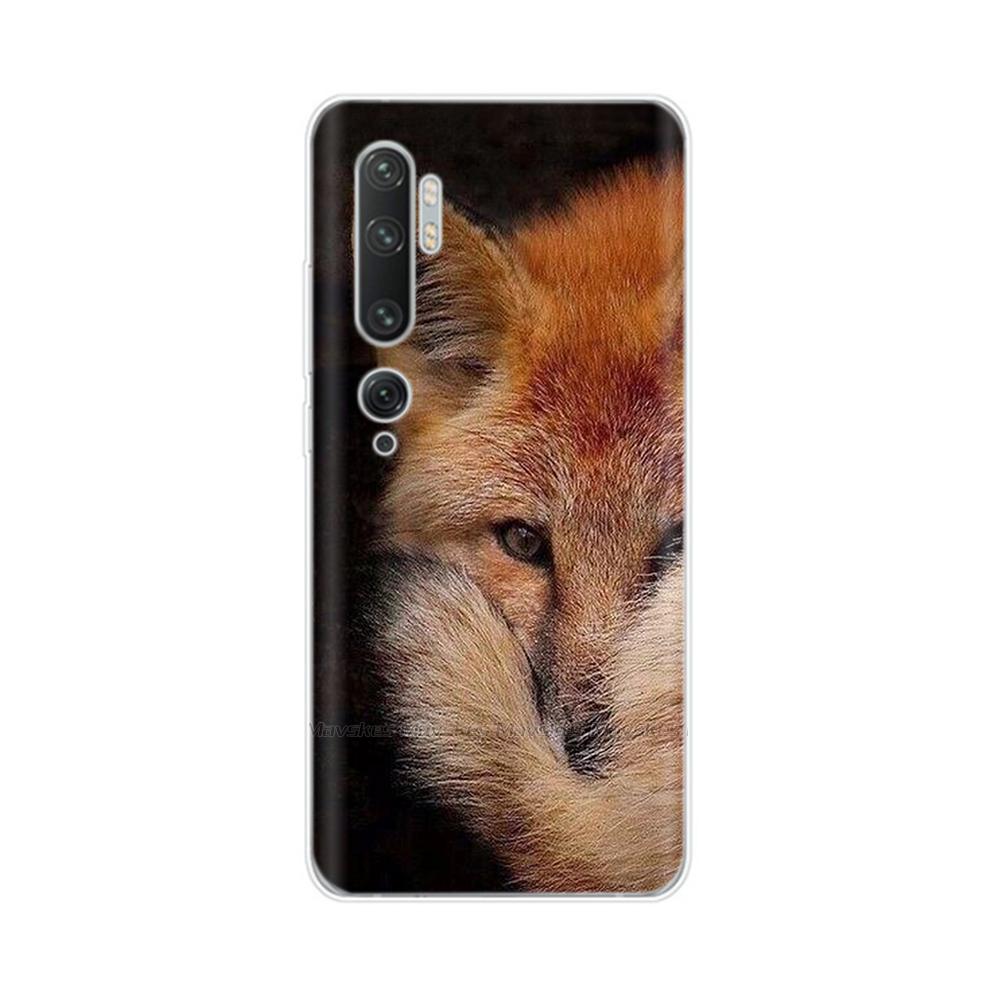 For Xiaomi Mi Note 10 Case Cute Painted Soft Silicone Back Cover For Xiaomi Mi Note10 Pro Lite 10lite Clear Phone Cases Fundas