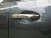 RUIQ Chrome Outer Door Handle Covers for Mazda Demio DJ Series and Mazda 2 Demio (Full Coverage)