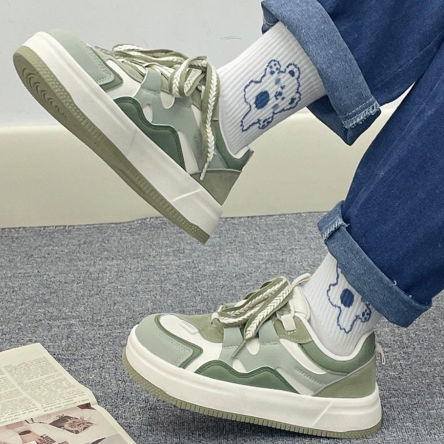 Xiaobai women's shoes versatile women's shoes platform niche student fashion board women's shoes