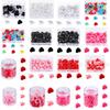 50/100/150Pcs Heart Push Pins Drawing Pins Cork Notice Board Pins Thumb Tacks for Display Picture Note Memos Poster