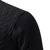 Mens Cardigan Sweater Casual Long Sleeve V Neck Buttons Down Cable Knit Shirts Textured Fall Winter Clothes