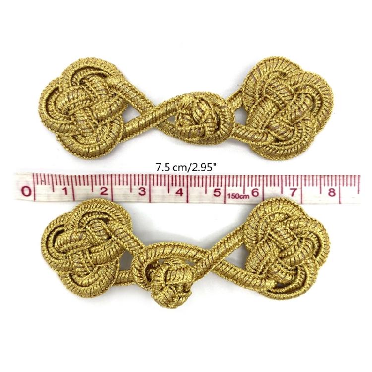 Handsewing Fasteners Cheongsam Buttons DIY Personalized Costume Closure Buttons
