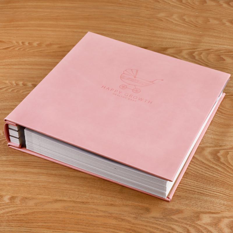 DIY Handmade Photo Album: Large Capacity, Self-Adhesive Scrapbook for Family Memories