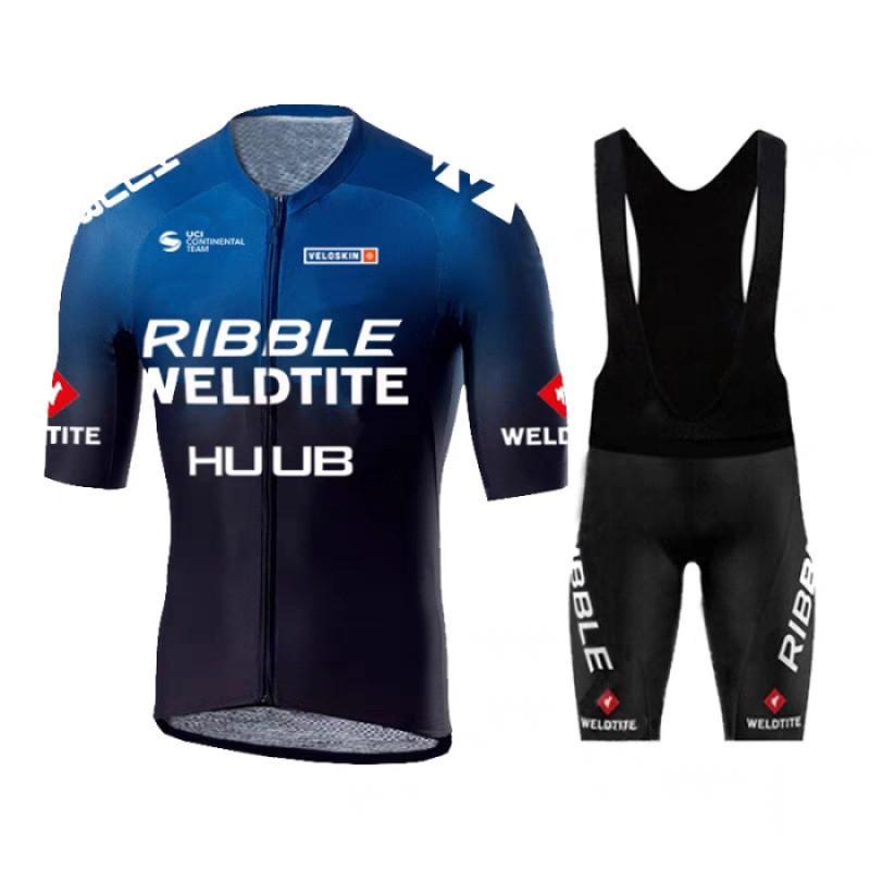 

Team Riding Suit Road Breathable Mountain Quick-drying Outdoor Bicycle Short-sleeved Set 3XL