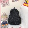 Schoolbag Backpack Women's Japanese Ins Gypsy Campus Junior High School Student School Bag Women's Large Capacity Versatile Travel Backpack