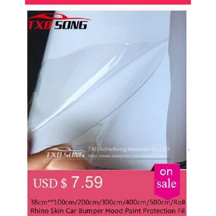 30cm*100/200/300...600cm 3 Layers Glossy PPF Clear Protection Vinyl Film Vehicle Paint Scratch Shield Car Stickers Laptop Wraps