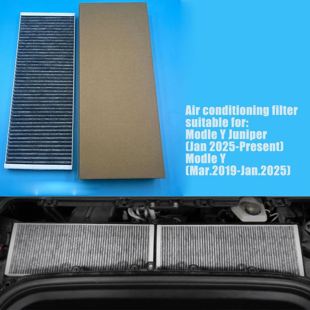 Air Filter for Tesla Model 3 Y AC Cabin Filter Replacement Tesla Model3 ModelY Air Conditioning Filter Element