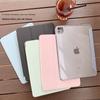 For Ipad Air 2 Tablet Computer Protective Case Solid Color Triple Design Fold