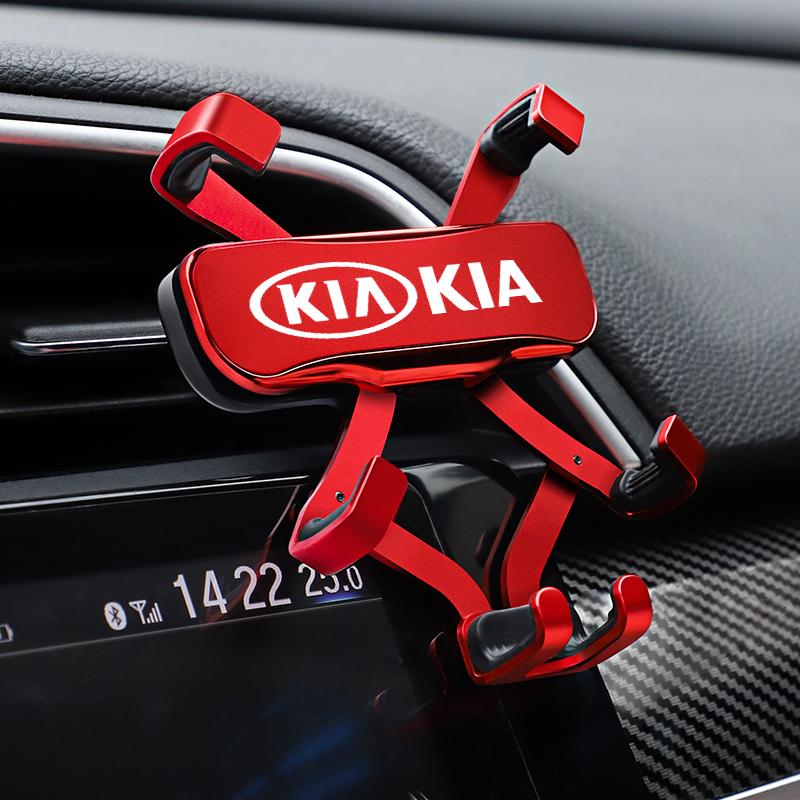 ACO1 Car Phone Holder 360 Rotation Gravity Auto Grip Bracket For Kia Morning Picanto Rio Stonic Sportage Ceed Optima Forte 5 3 4 K7 K
