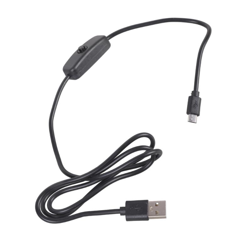 USB To Tiny USB Charging Cable Featuring On Off Switches 30cm/100cm for Convenient Power Control of Electronic Devices