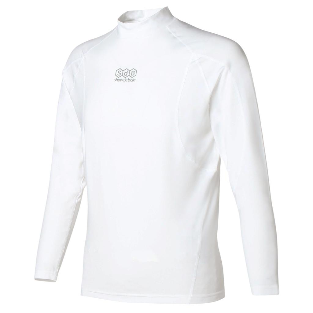 Show De Bola High Neck Undershirt SDB0001 White S Men's (0100)