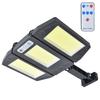 COB Solar Light Motion Sensor Remote Control Street Lamp Outdoor IP65 Waterproof Garden Wall Lamp