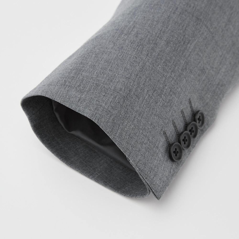Uniqlo Japan Stretch Wool Slim Jacket  Can Be Set Up 