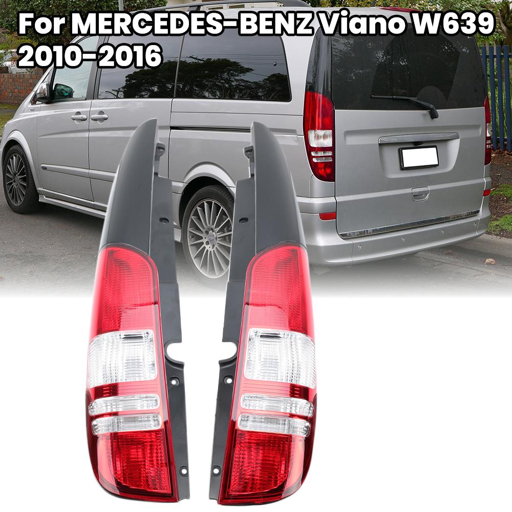 1 PC Left/Right Tail Light for Mercedes-Benz Viano W639 Links Seite 2010-2016 Rear Light Without Bulb