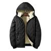 Winter Cotton-padded Clothes Men's Hooded Casual Loose Warm Cotton-padded Clothes Men's Piled and Thickened Cotton-padded Jackets Middle-aged