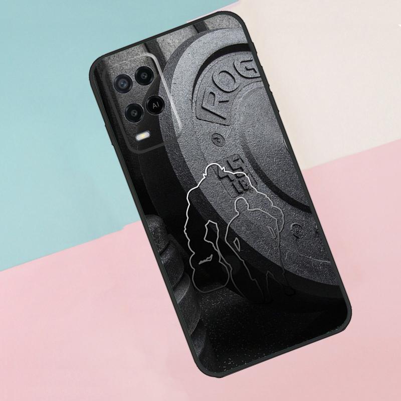 Bodybuilding Gym Fitness For Oppo A17 A77 A60 A74 A94 A54 A18 A38 A58 A78 A98 A40 A80 A16 A76 A96 A15 A57S Phone Case