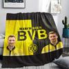 Marco Reus, Coperta di Flanella con Fantasia, Alta Qualità, Confortevole per Tutte le Stagioni, Decorazione per la Casa, Calore e Comfort, Perfetta per Regali.