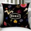 Band MMorat Cushion Cover Birthday Anniversary Gifts Double Sided Printed Zipper Cushion Cover Soft Skin Bedding