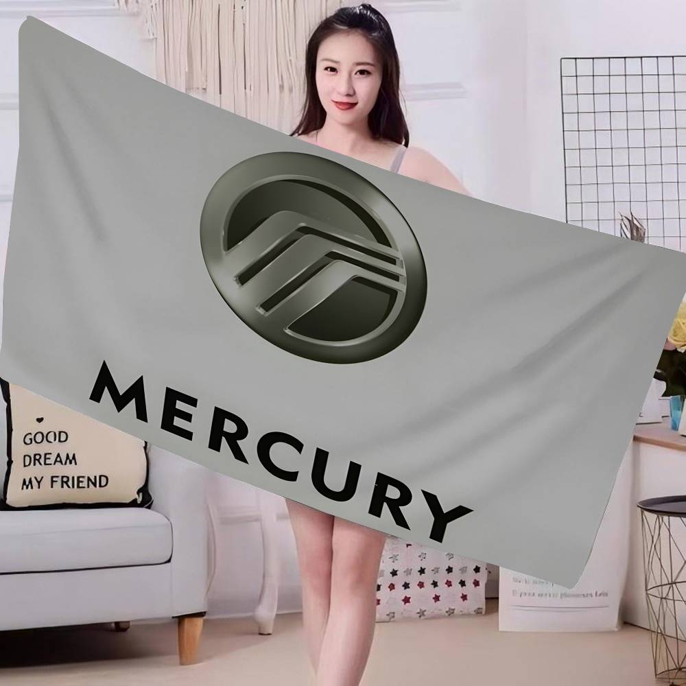 M-Mercury Racing Microfiber Blanket Quick Drying Beach Towels Oversized Printing Super Absorbent Pool Towel Blanket