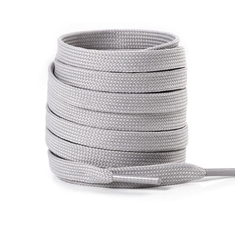 1 Pair Solid Flat Shoelaces for Sneakers Canvas Casual Shoe Laces Women Men Sports Shoelace 0.8cm Rope Laces for Shoes Strings