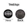 Car Emblem Steering Wheel Center Wheel Rim Center Cover Car Front Rear Logo Badge For BMW F30 F10 E90 E34 E53 E61 E62 Accessorie IH2